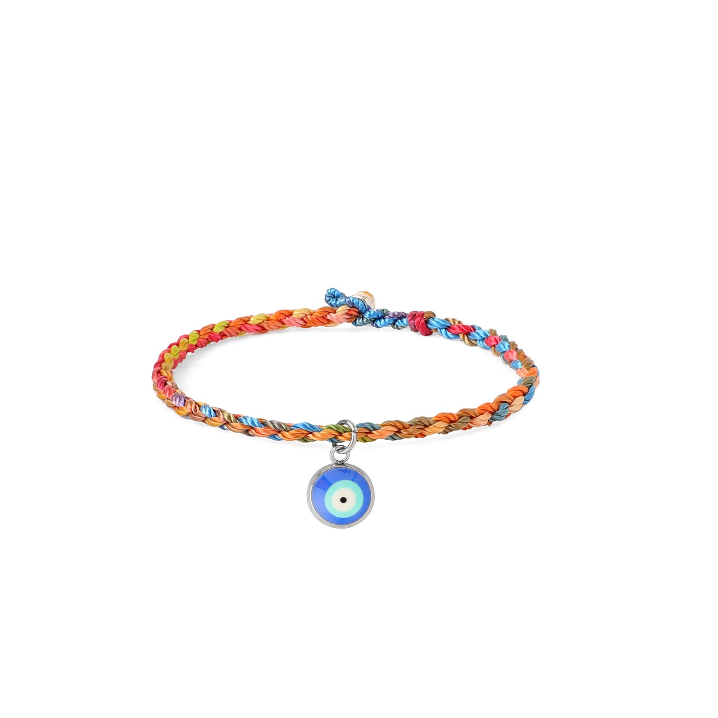 Tibetan Protection Evil Eye Five-Color Spirit Balance Handmade Bracelet