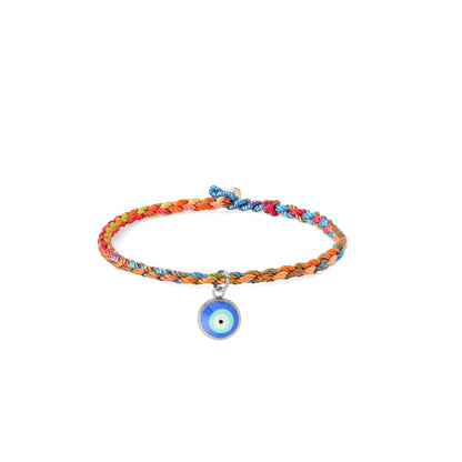Tibetan Protection Evil Eye Five-Color Spirit Balance Handmade Bracelet