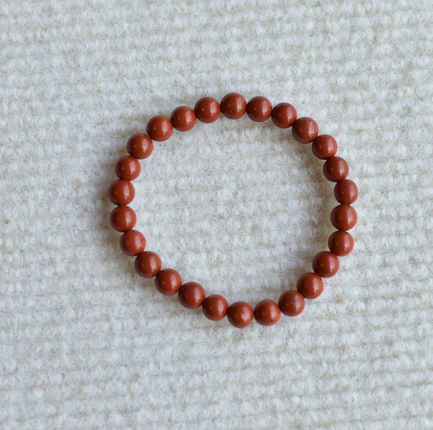 Red jasper bracelet