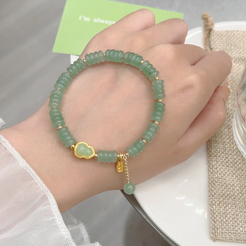 Green aventurine bracelet