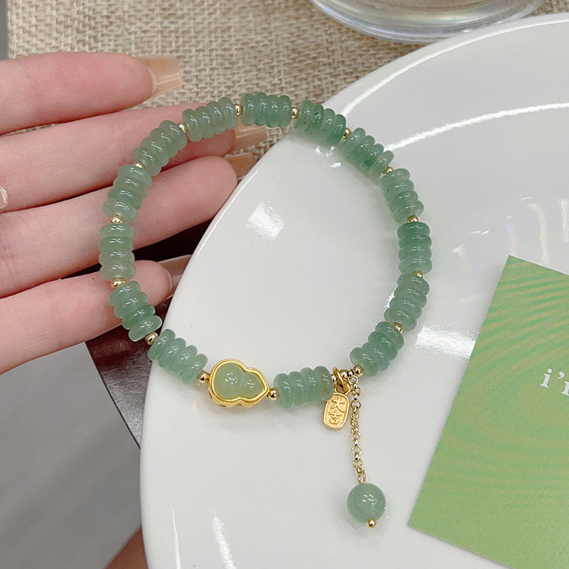 Green aventurine bracelet