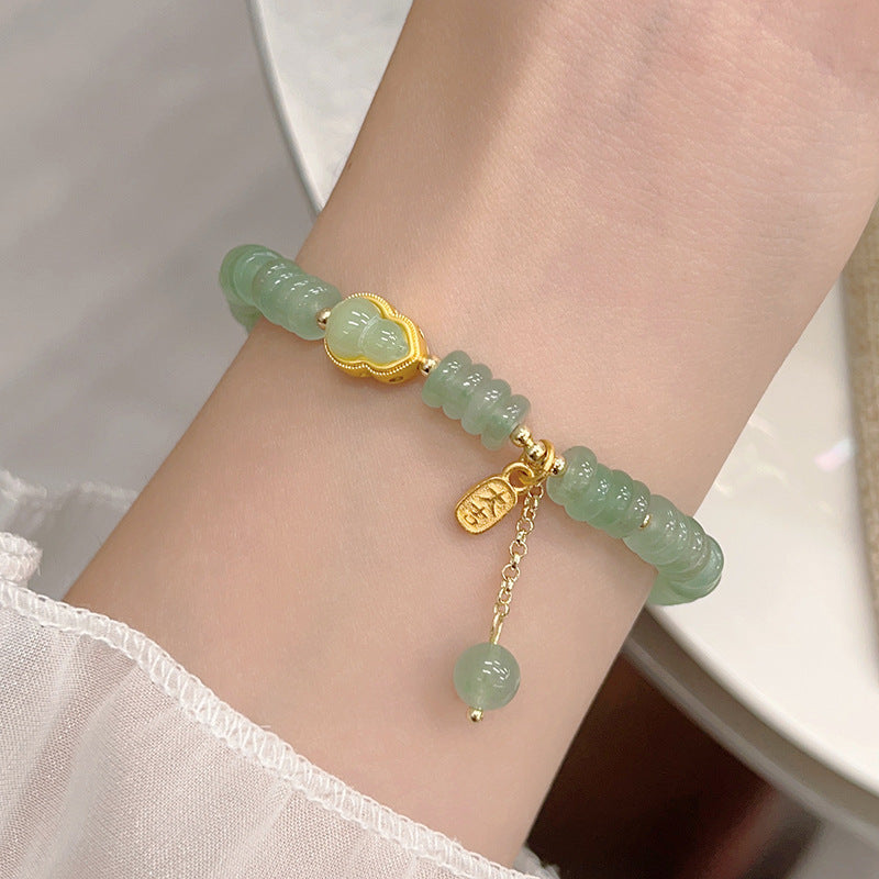 Green aventurine bracelet