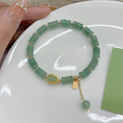 Green aventurine bracelet